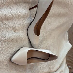 Coach Cream Women's Heels